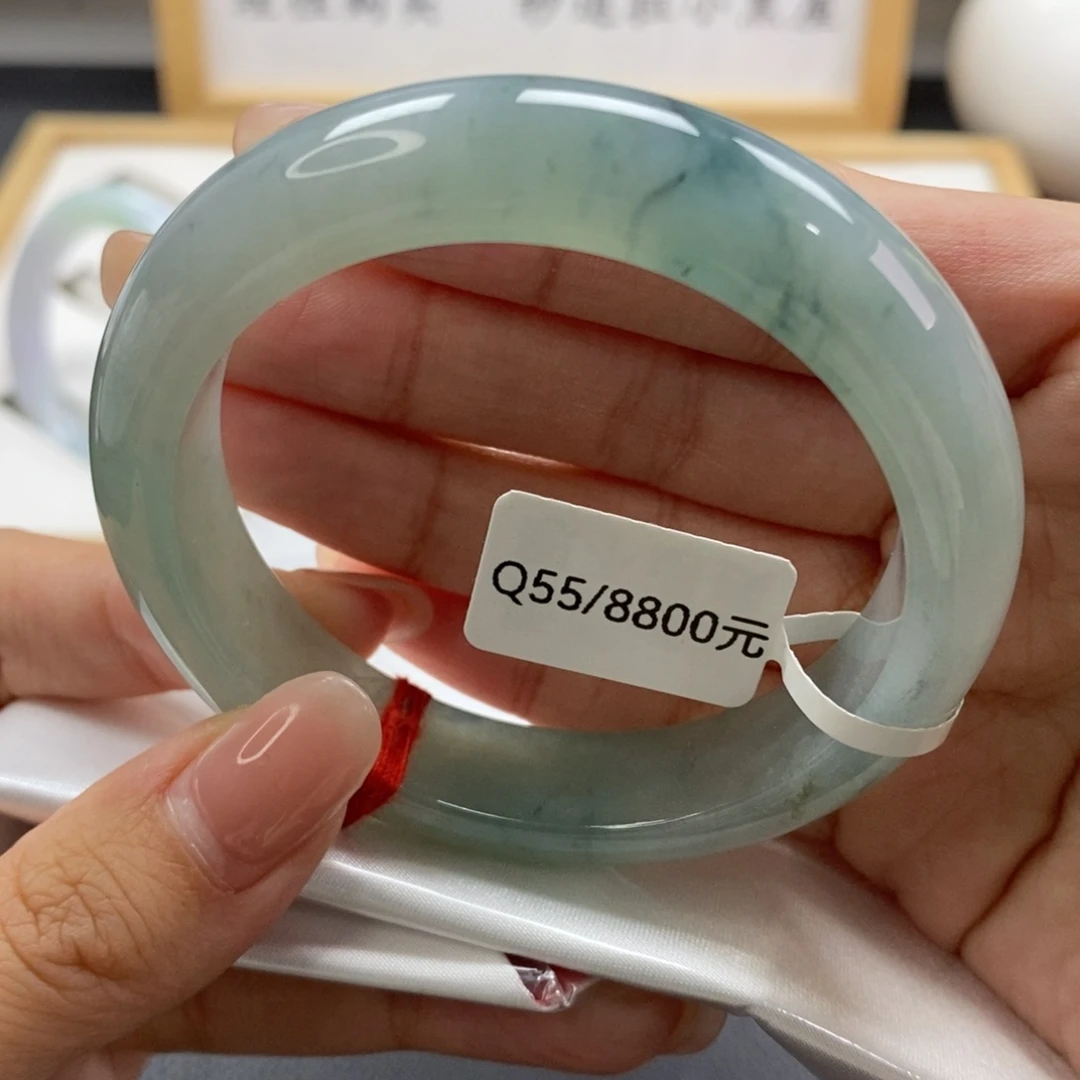 翡翠未镶嵌手镯天然A货翡翠手镯