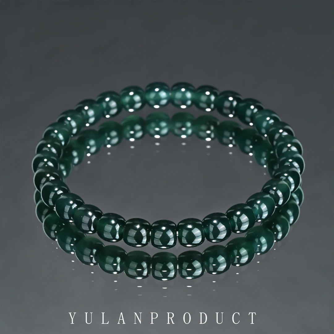 龙虎山钰翡系列「冰魄·凝光」冰为骨-光为魂-洞见万象-翡翠7mm