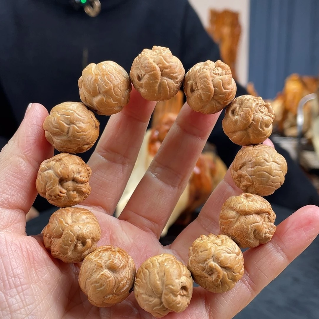 柏木（崖柏）貔貅手串