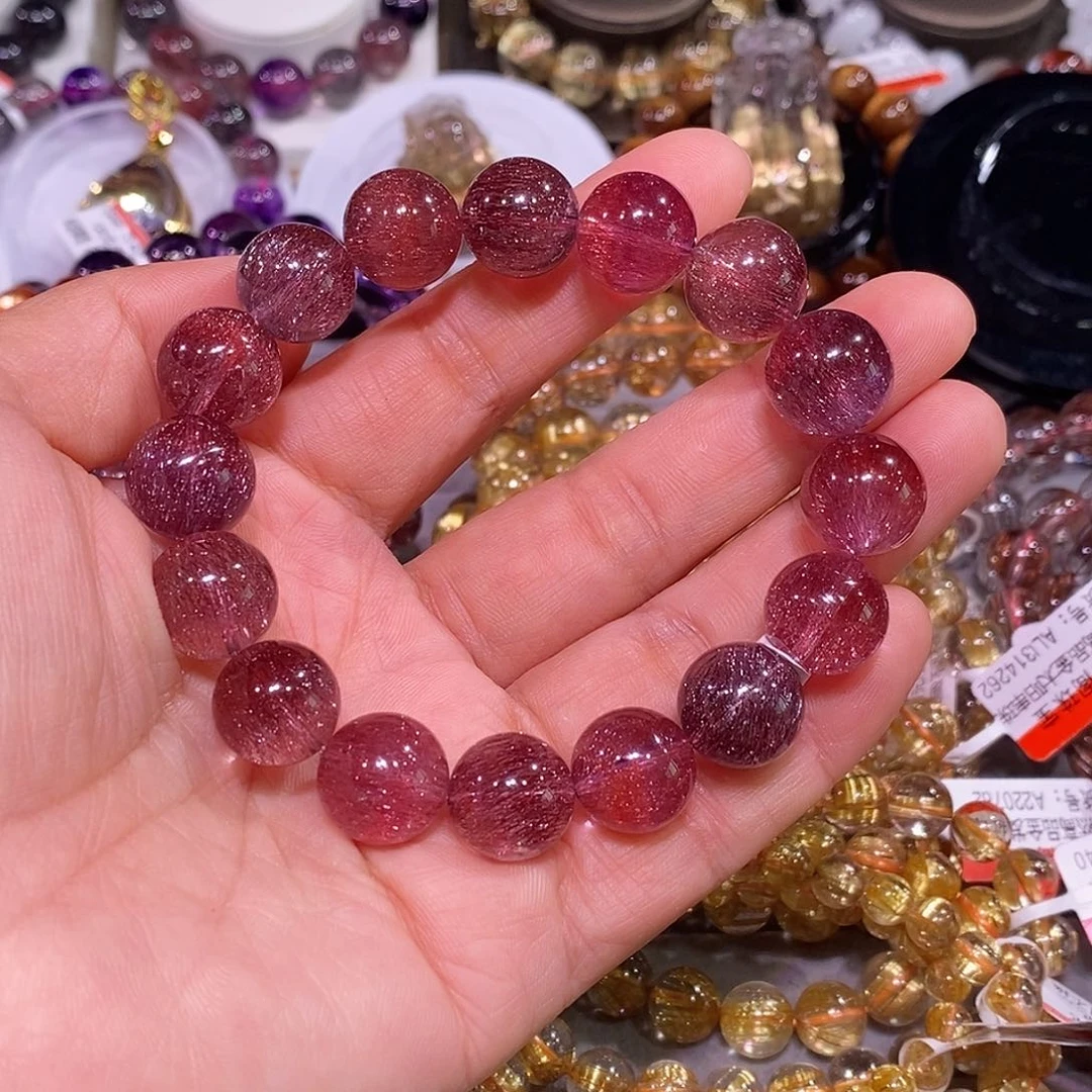 未镶嵌手链水晶超七藏级13