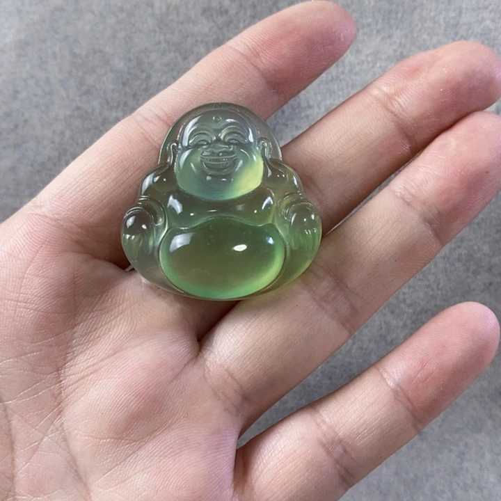 未镶嵌岫玉挂件吊坠