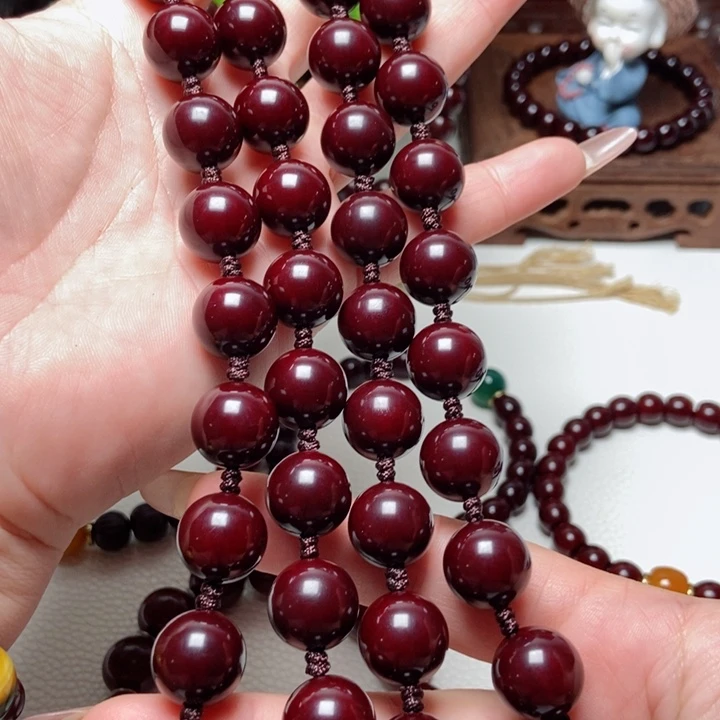 核桃手串/手链赴*猴头玉华串