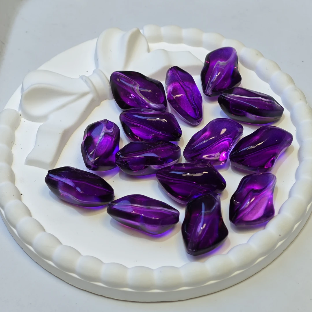 钉铛手作【琉璃胖弯管+琉璃随形】专场DIY配件