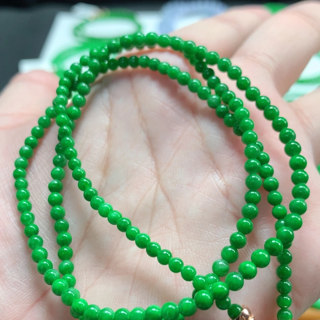 翡翠未镶嵌手链翡翠