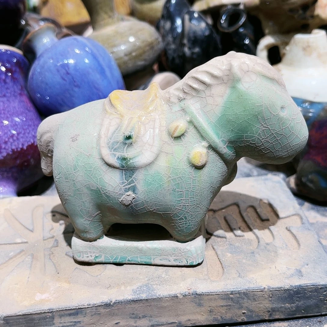 瓦当摆件茶台的一