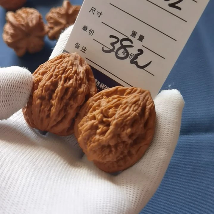 9***9文玩核桃吊坠37虎头