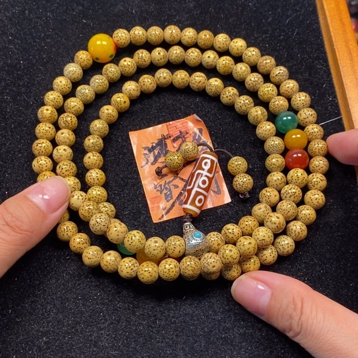 吊坠星月菩提黄金籽