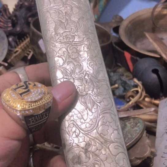 森***林闪电购铜摆件工艺品