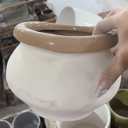 陶瓷外贸尾货多肉绿植陶瓷花盆