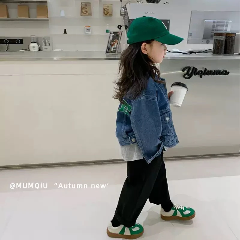 （现货）英文牛仔外套