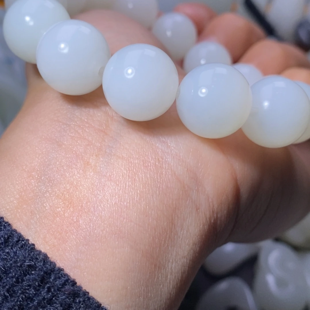 和田玉手链未镶嵌