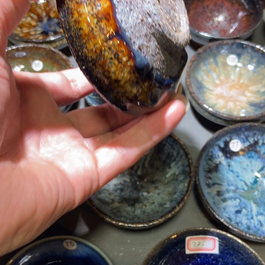 杰***峡茶盏324 建窑建盏壹铭建盏