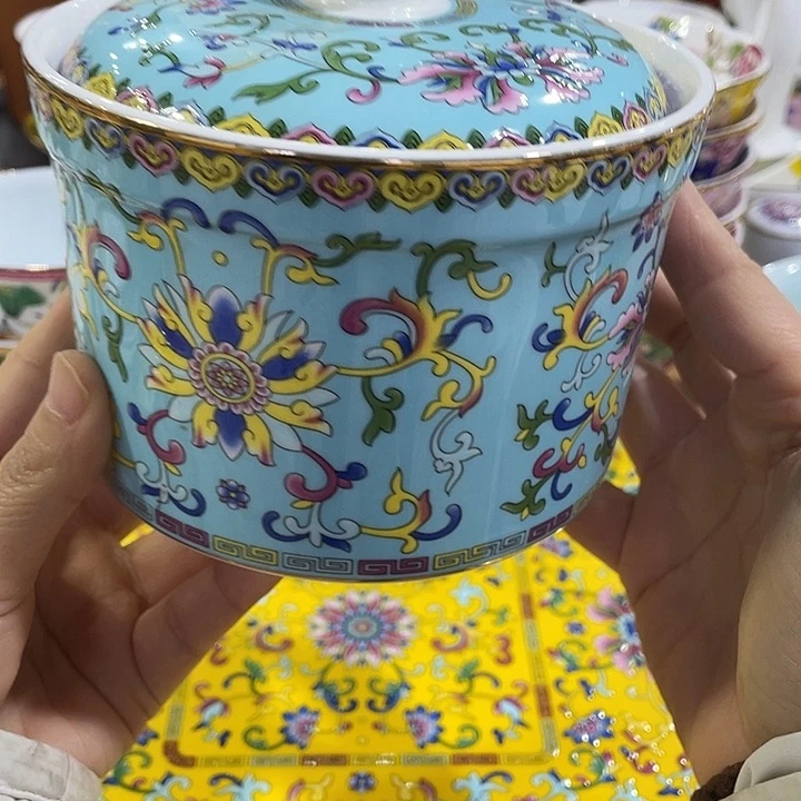 珐琅景德镇陶瓷瓷碗