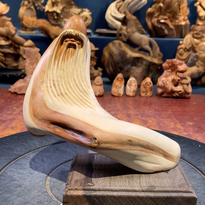 柏木（崖柏）根雕摆件