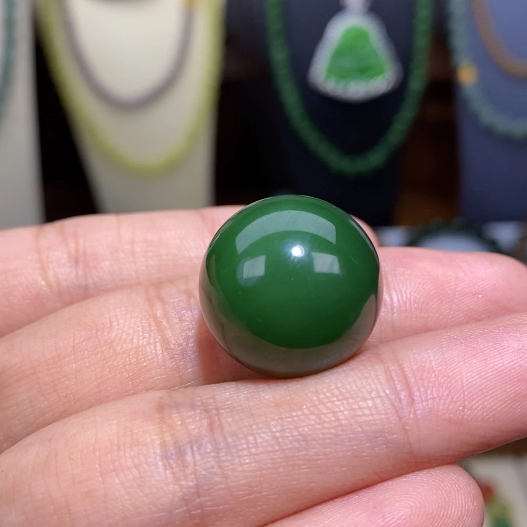 和田玉未镶嵌手串卡20