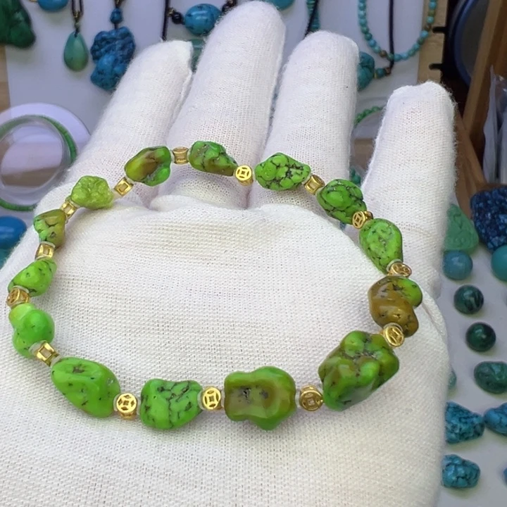 菜籽花随行手串7.6mm兰