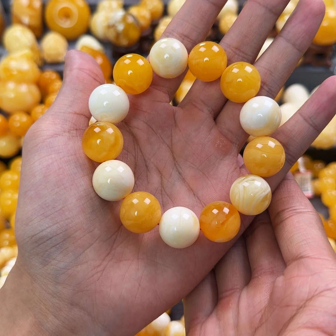 琥珀未镶嵌珠宝奇石17mm