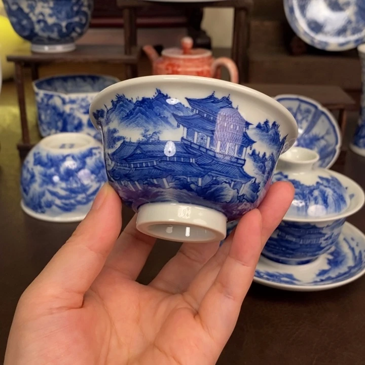 景德镇陶瓷手工手绘