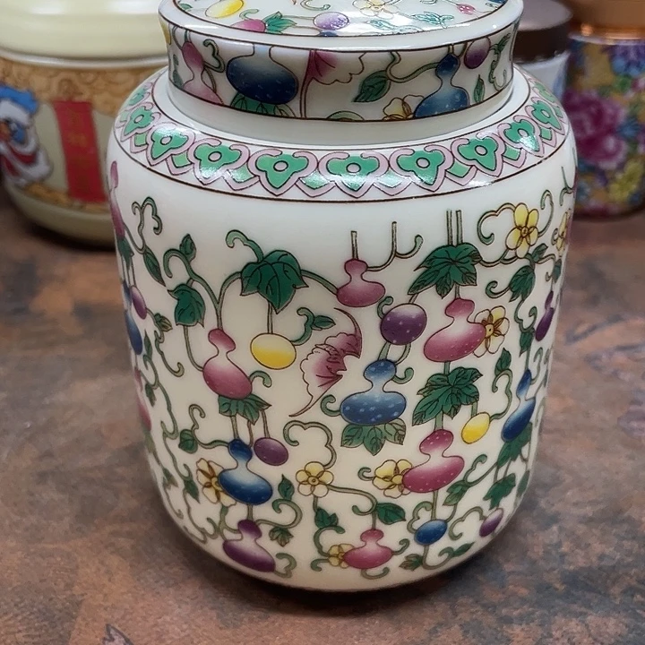 陶瓷罐茶叶罐密封罐储物罐