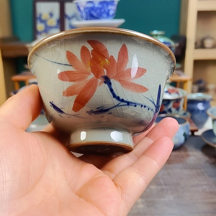 瓷片手工制作工艺精湛等