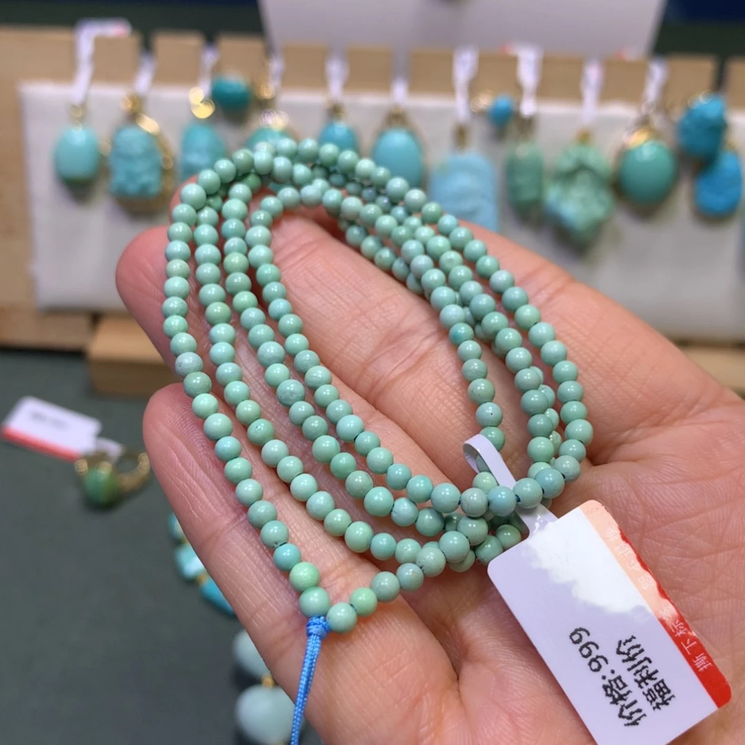绿松石手串未镶嵌