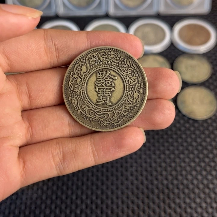 金属大头龙洋船洋工艺品