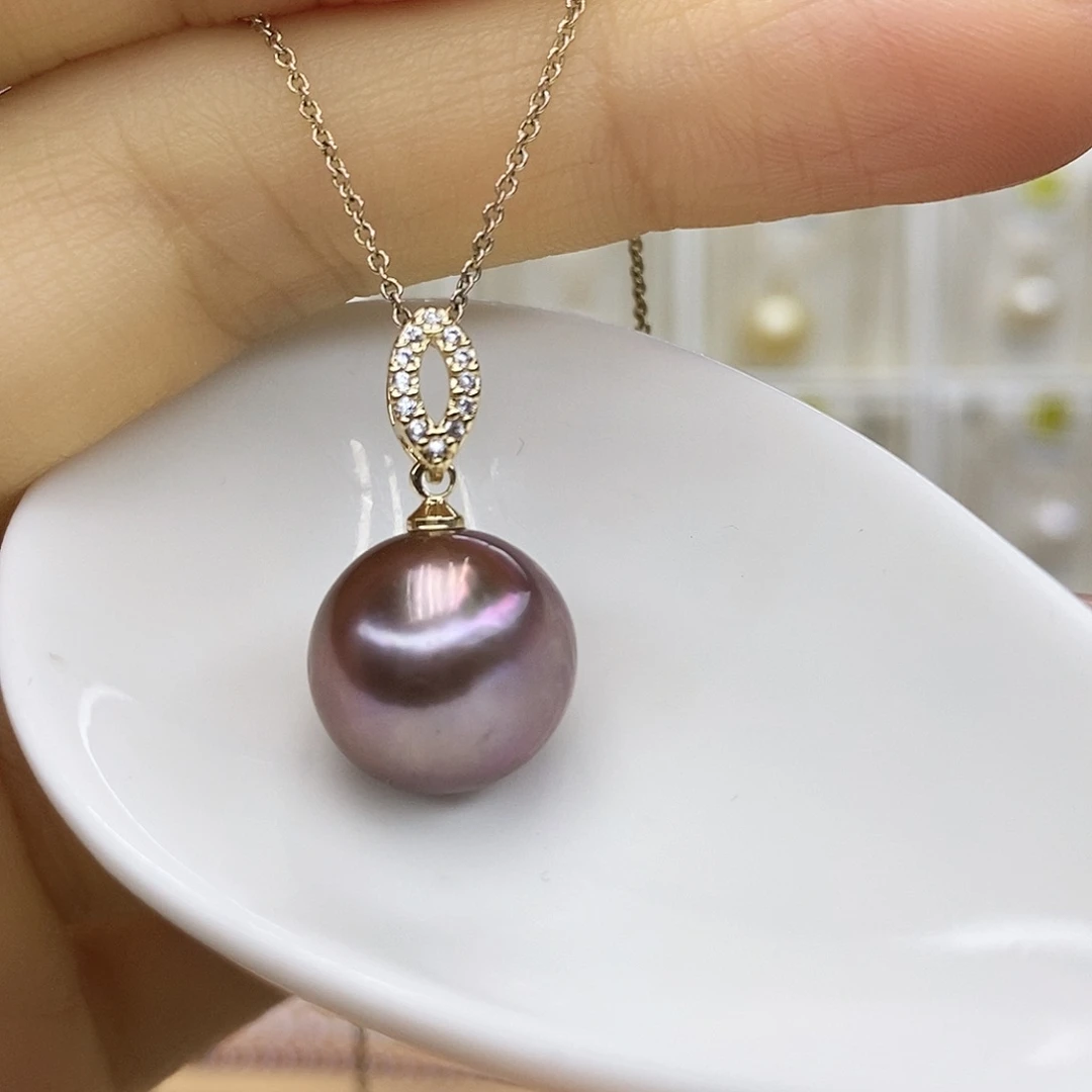 淡水珍珠未镶嵌吊坠(赠链)