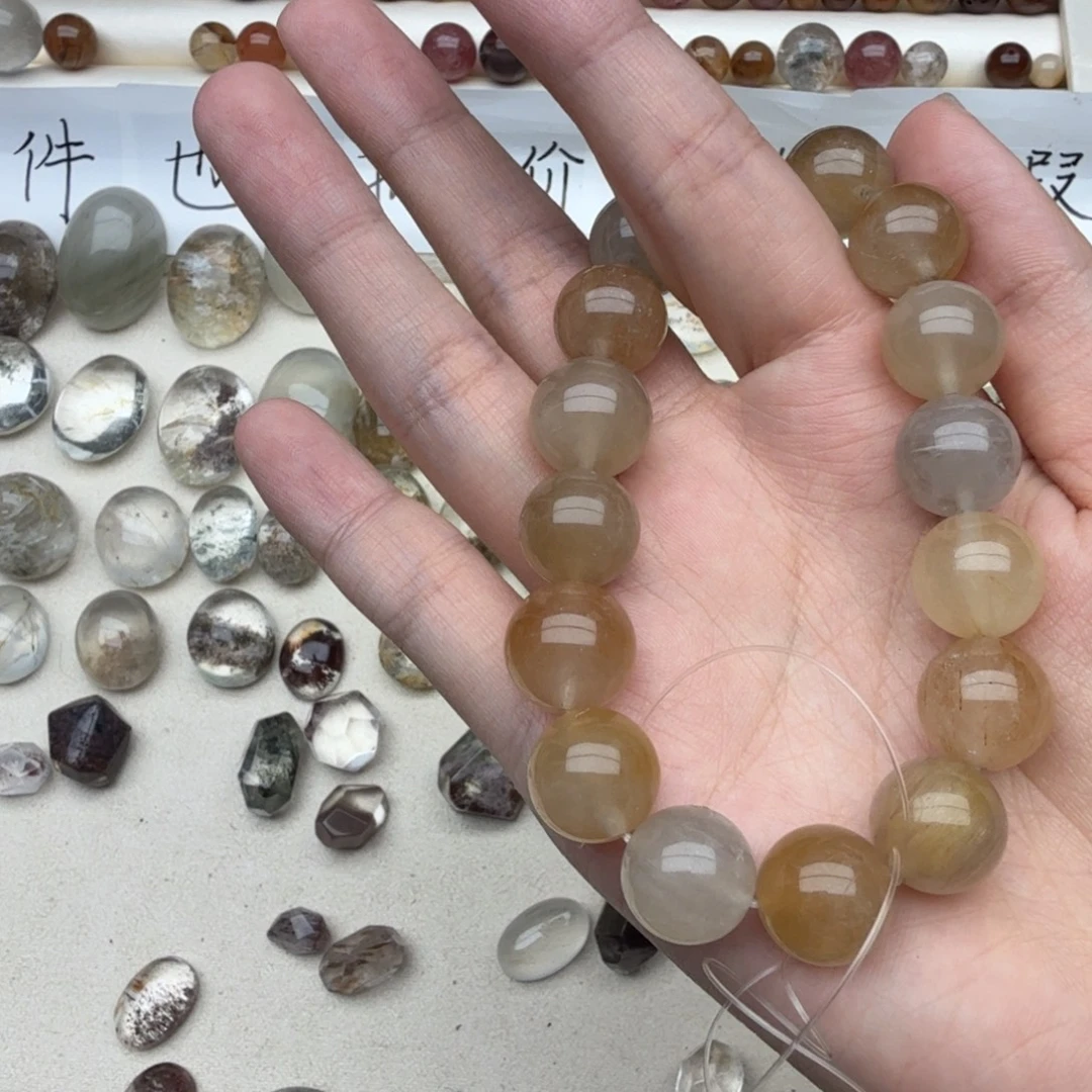 叶***子未镶嵌珠宝半成品紫晶