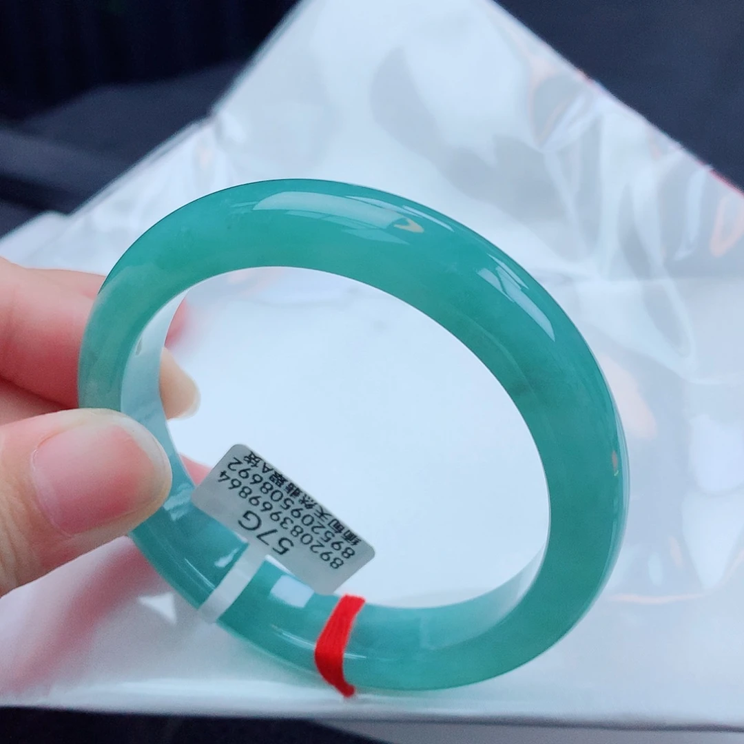 翡翠手镯未镶嵌天然缅甸翡翠A货手镯