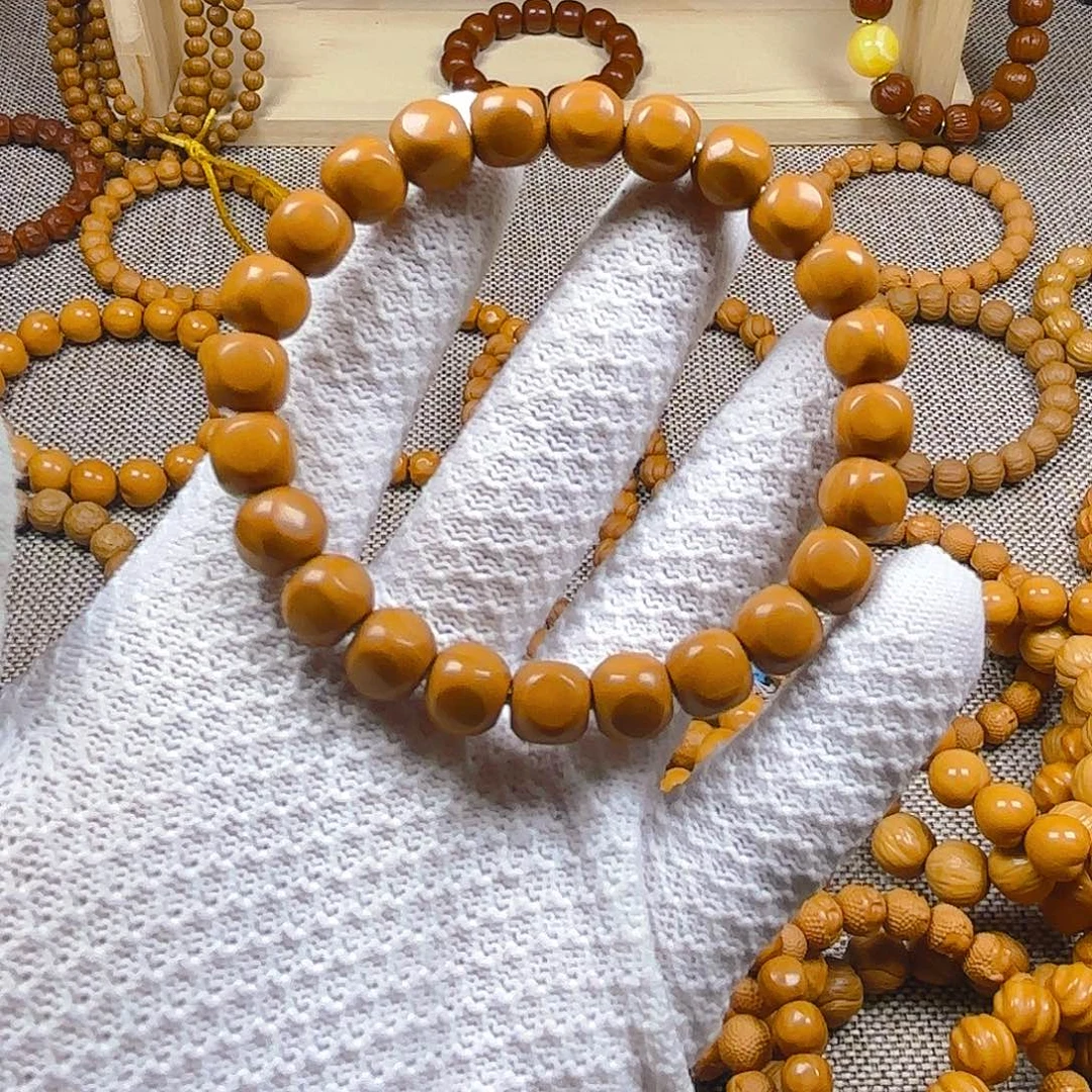 猴头核桃吊坠大面六方