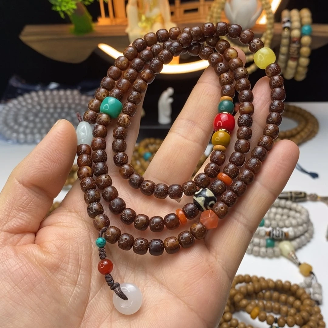 星月菩提吊坠@*桉菩提