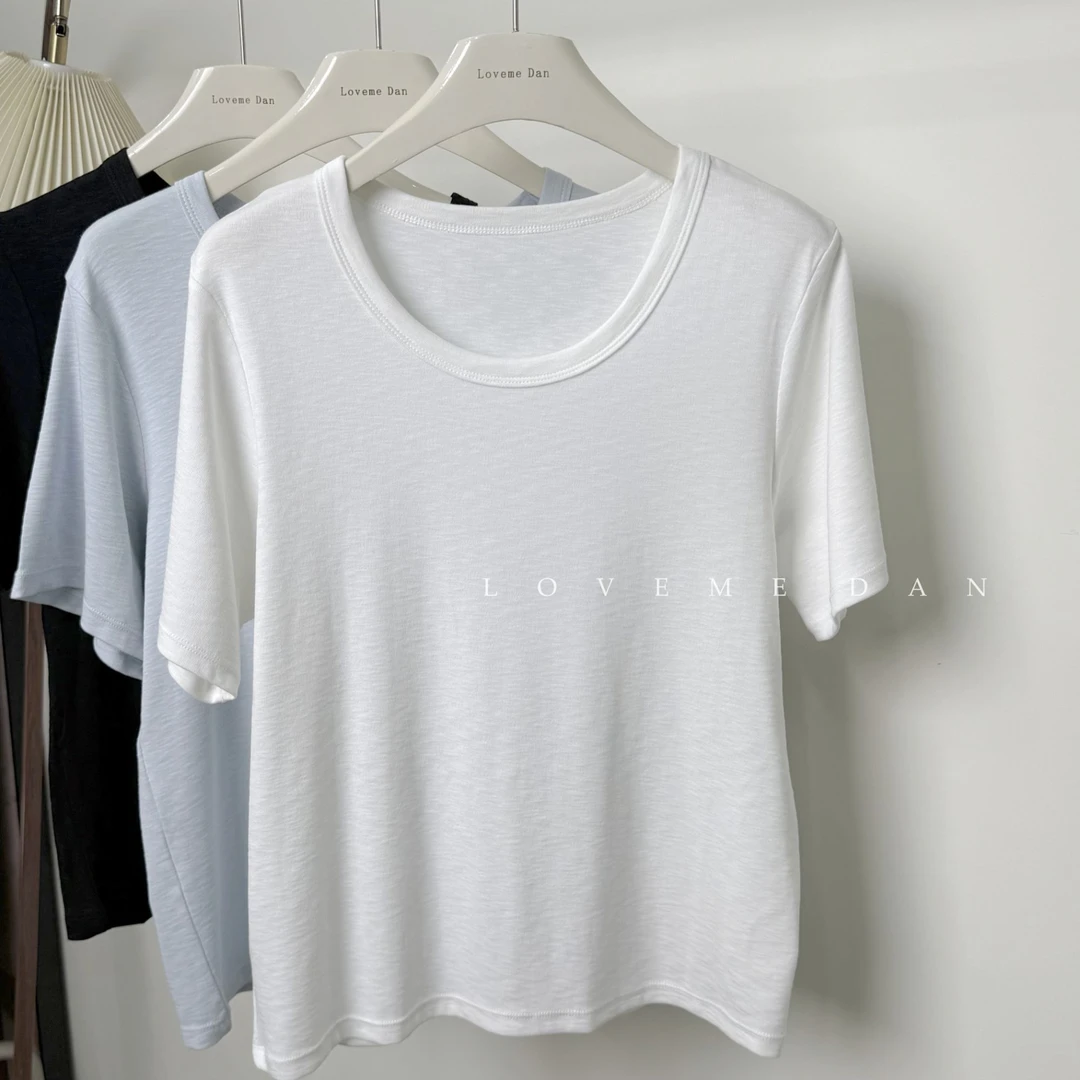 NO退NO换【T1255】LOVEME DAN-爱尚我女装-短袖T恤