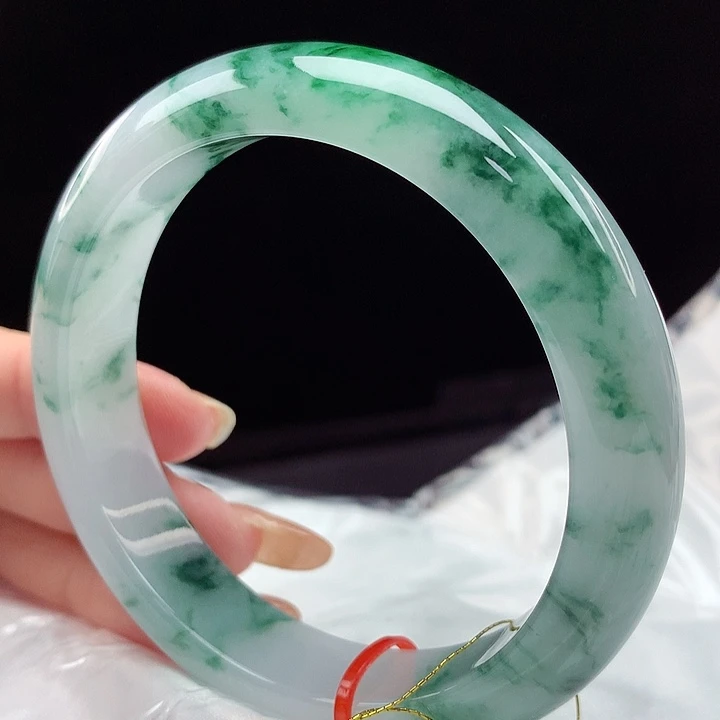 未镶嵌手镯翡翠58圈4854