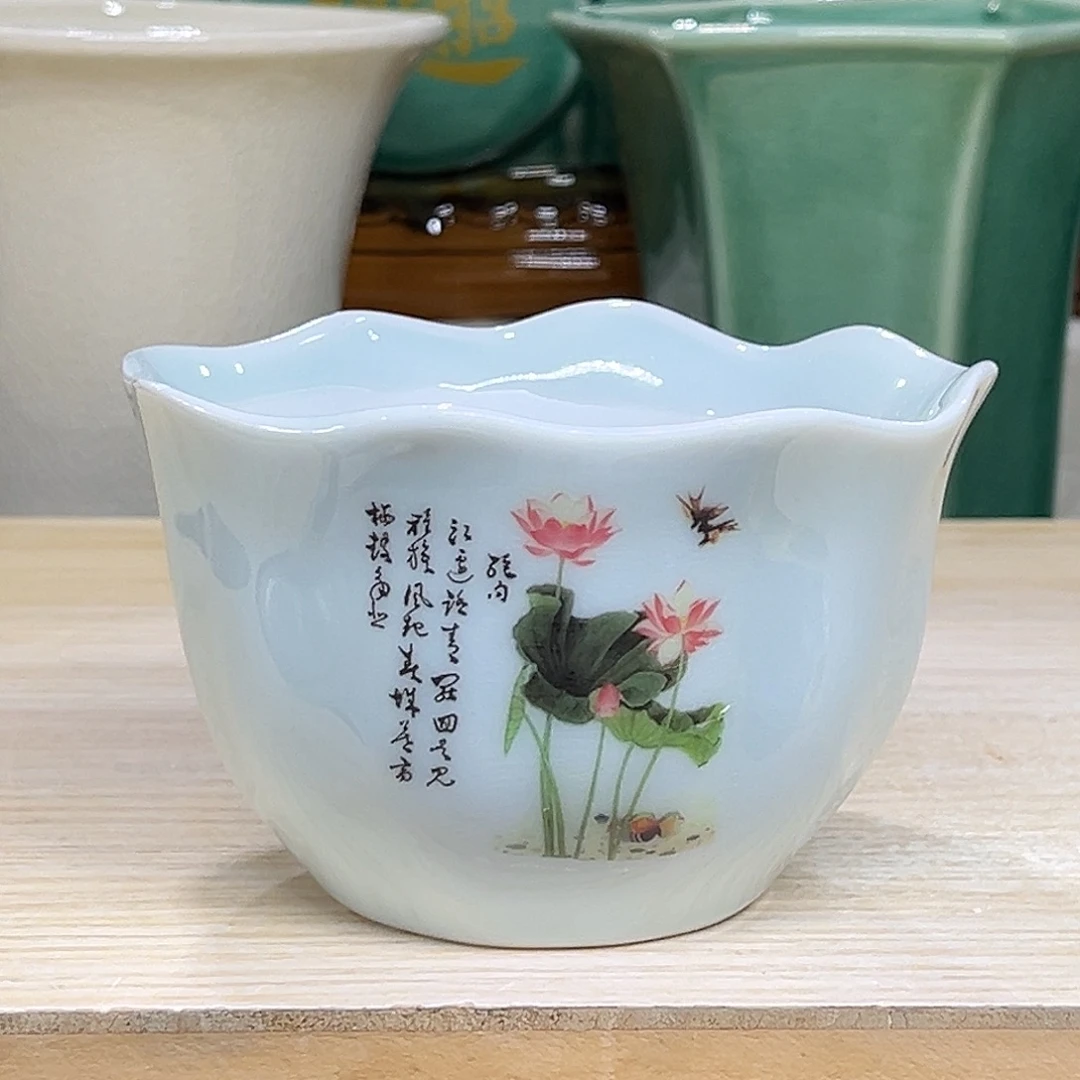 陶瓷绿植多肉微瑕花盆口径11*7.5