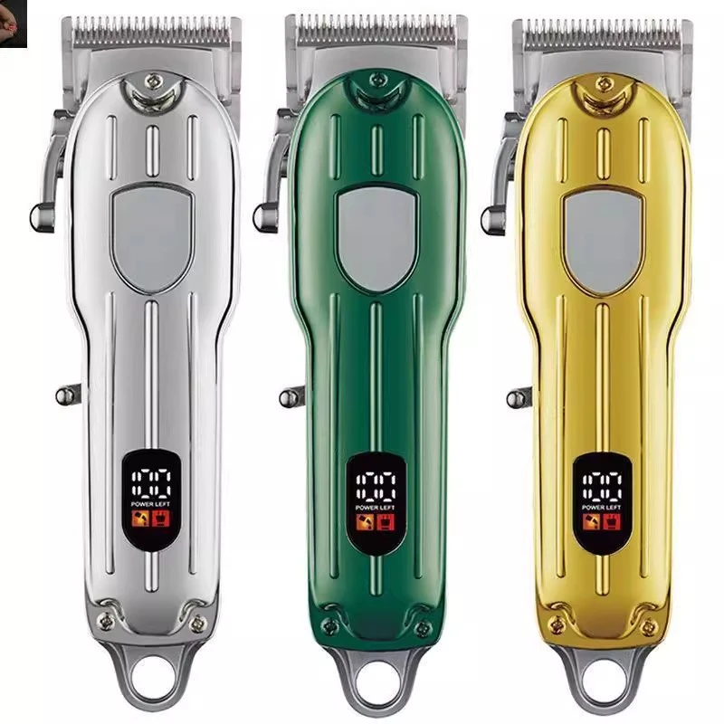 精选数显智能理发剪充电式多功能理发器家用电推剪子