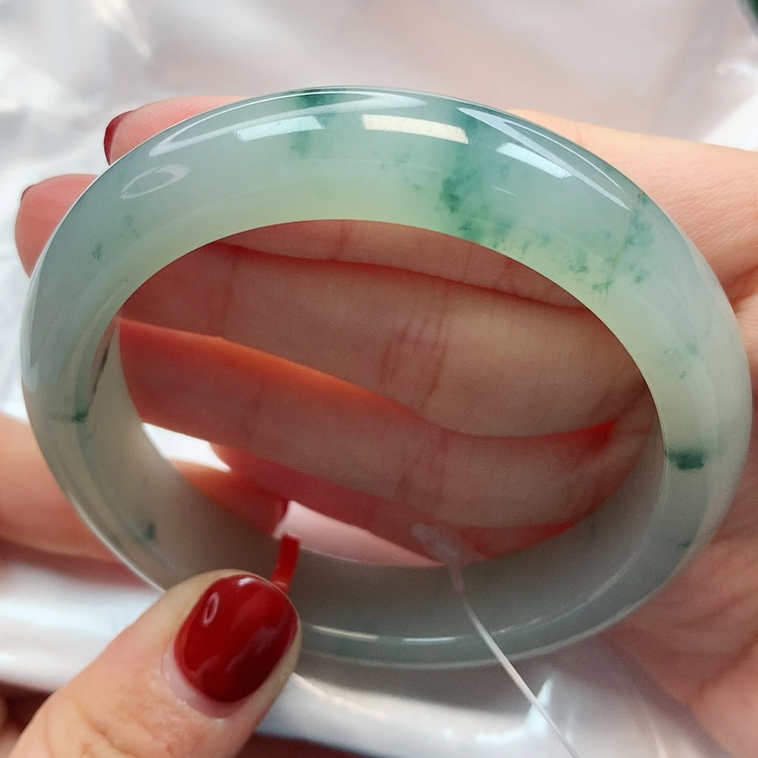 未镶嵌手镯翡翠天然缅甸a货翡翠5