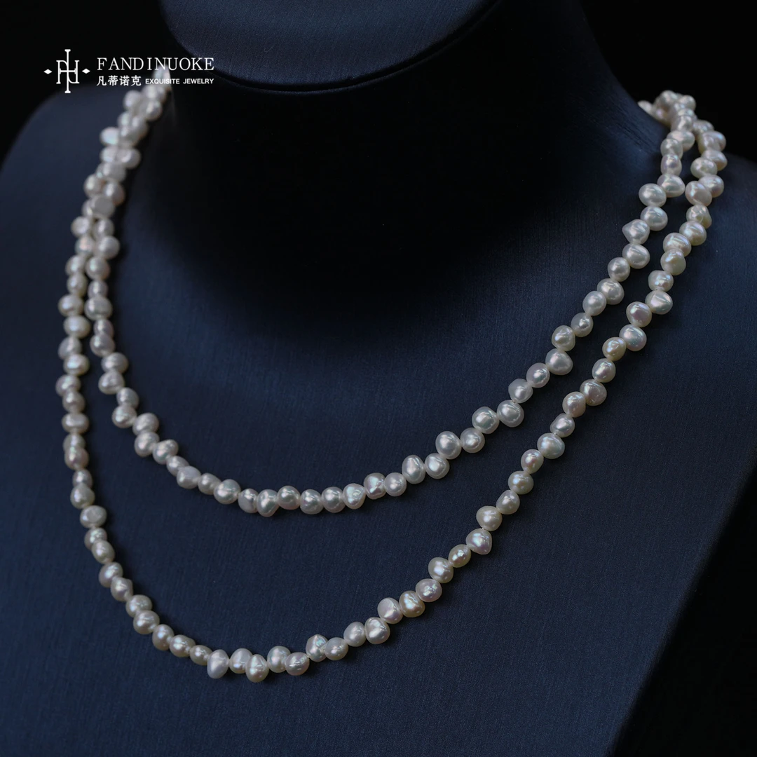 L【加加专属】18  MJ90324-淡水珍珠项链-多样性发一件-随形约3-5mm