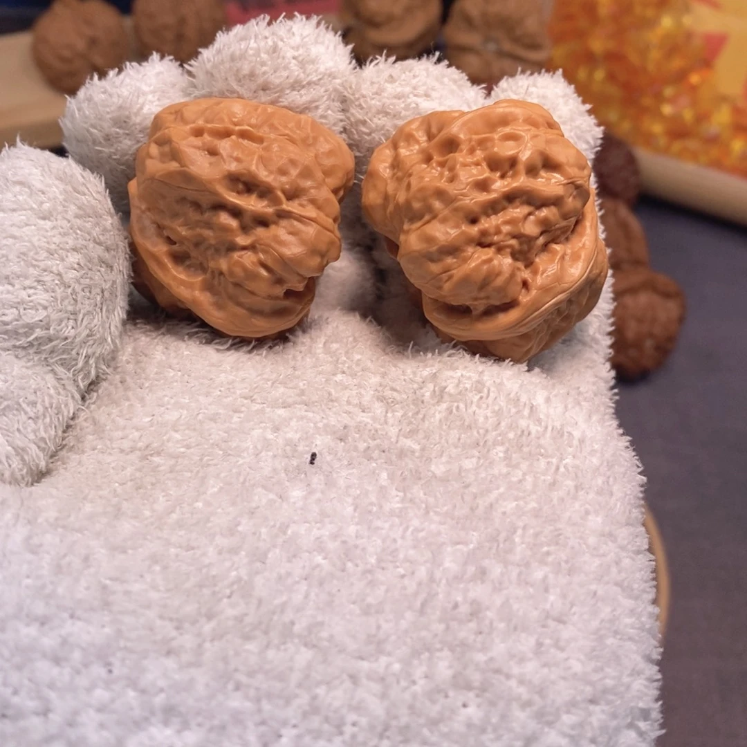 文玩核桃把件装13必备系列39尺蛤蟆头H392