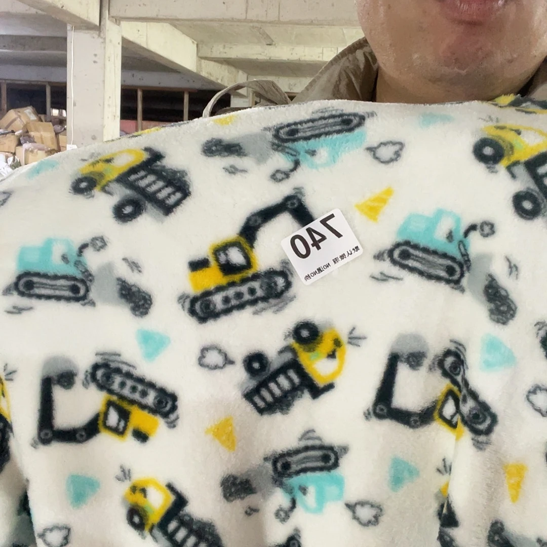 化纤宽1.8米双面法兰绒2米价740