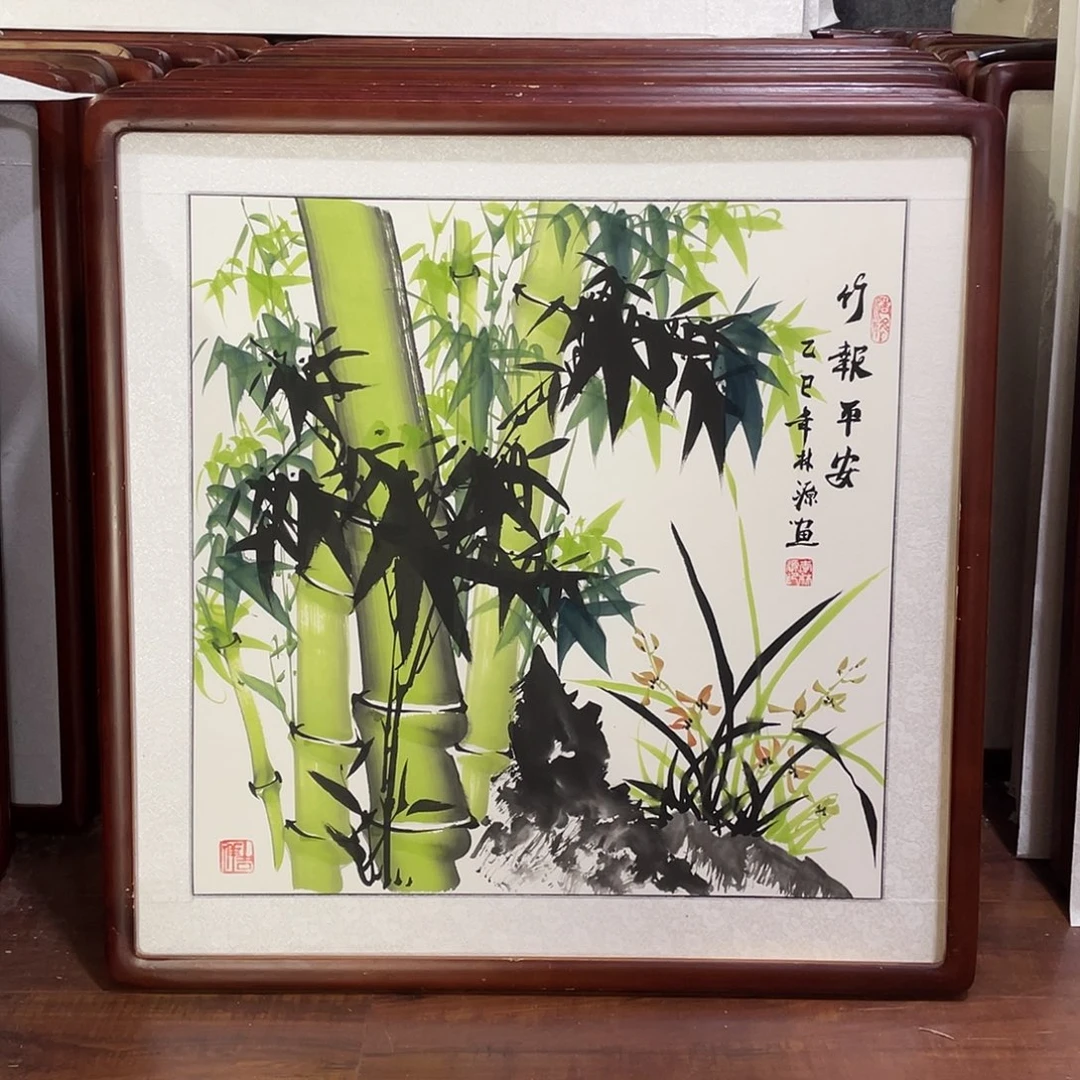 国画带框尺寸63*63厘米