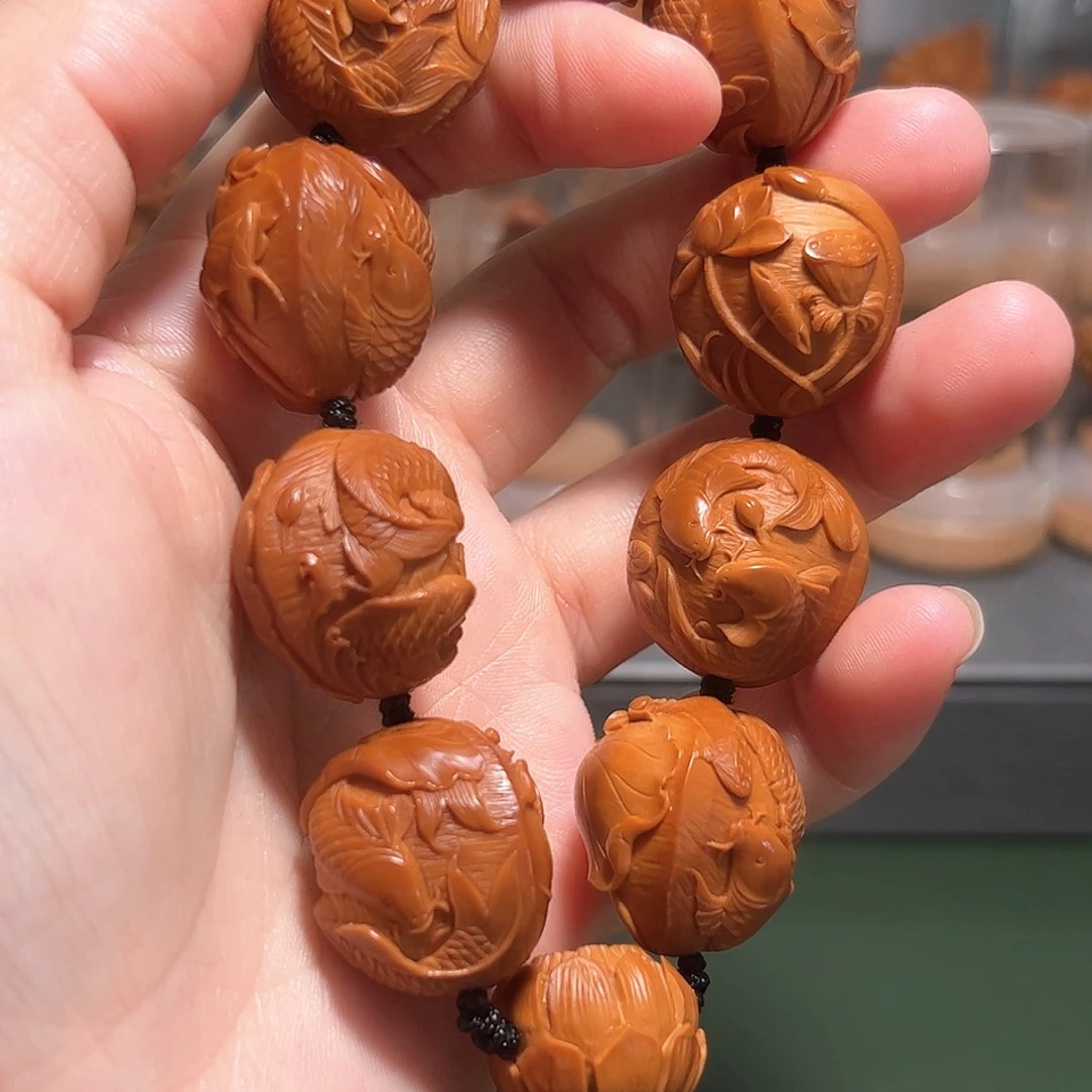 p***k橄榄核手串/手链橄榄核