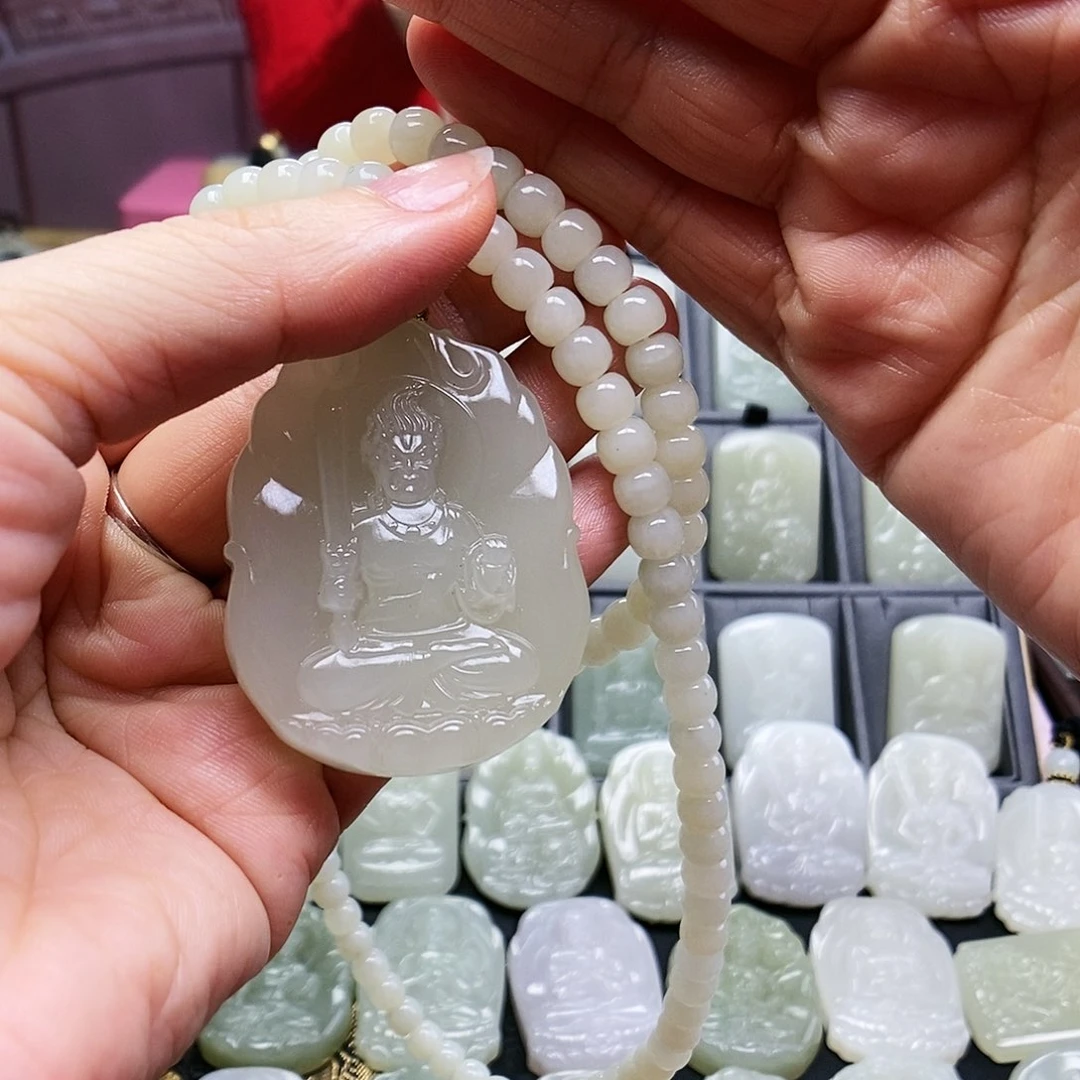 和田玉颈饰未镶嵌ㅤ****乐