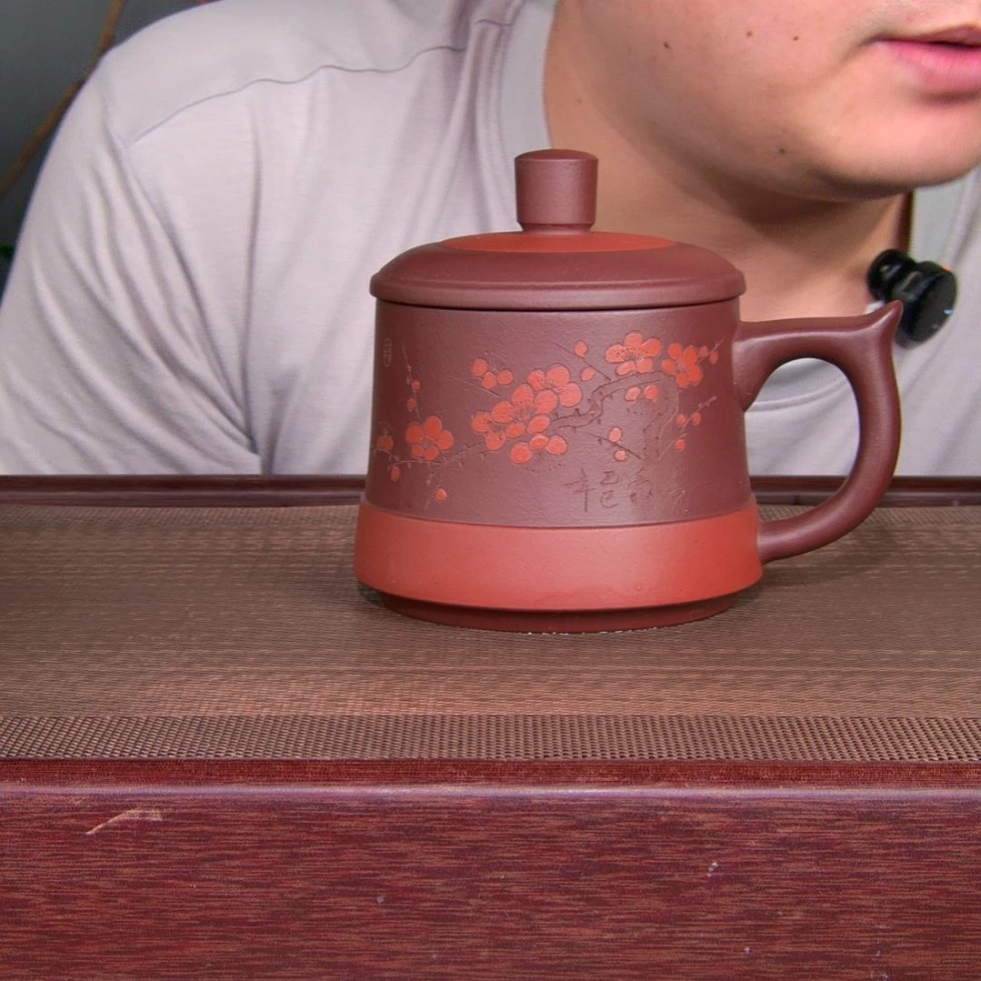 茶杯紫砂高货放漏