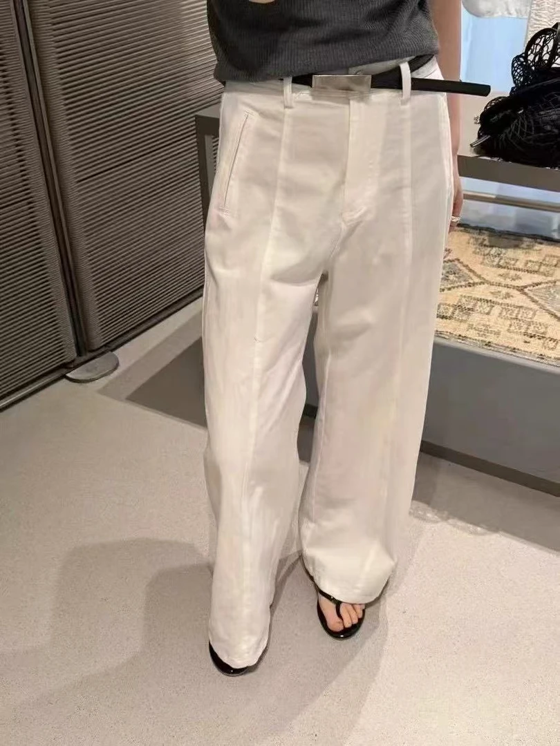 【香姐推荐】【3370】【十六下】夏季新款九分窄版直筒休闲裤百搭长98