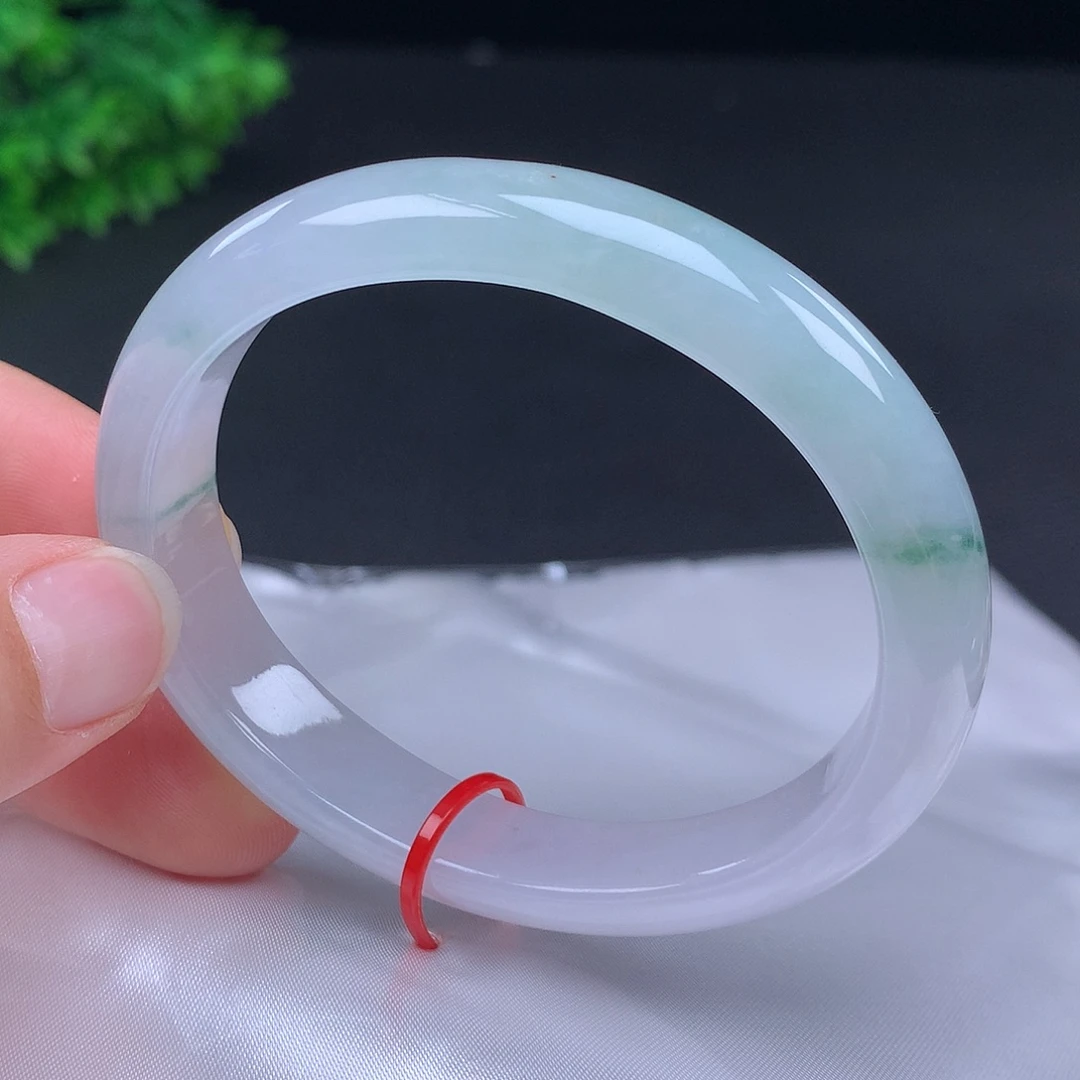 翡翠未镶嵌手镯55贵妃680018