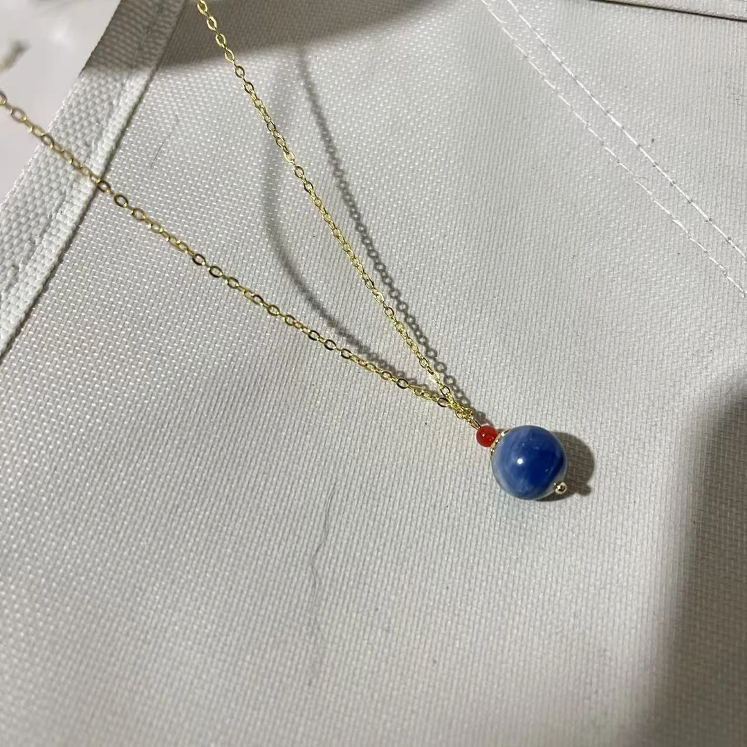 【梵东甄选】A083-蓝晶石项链-多样性发其一