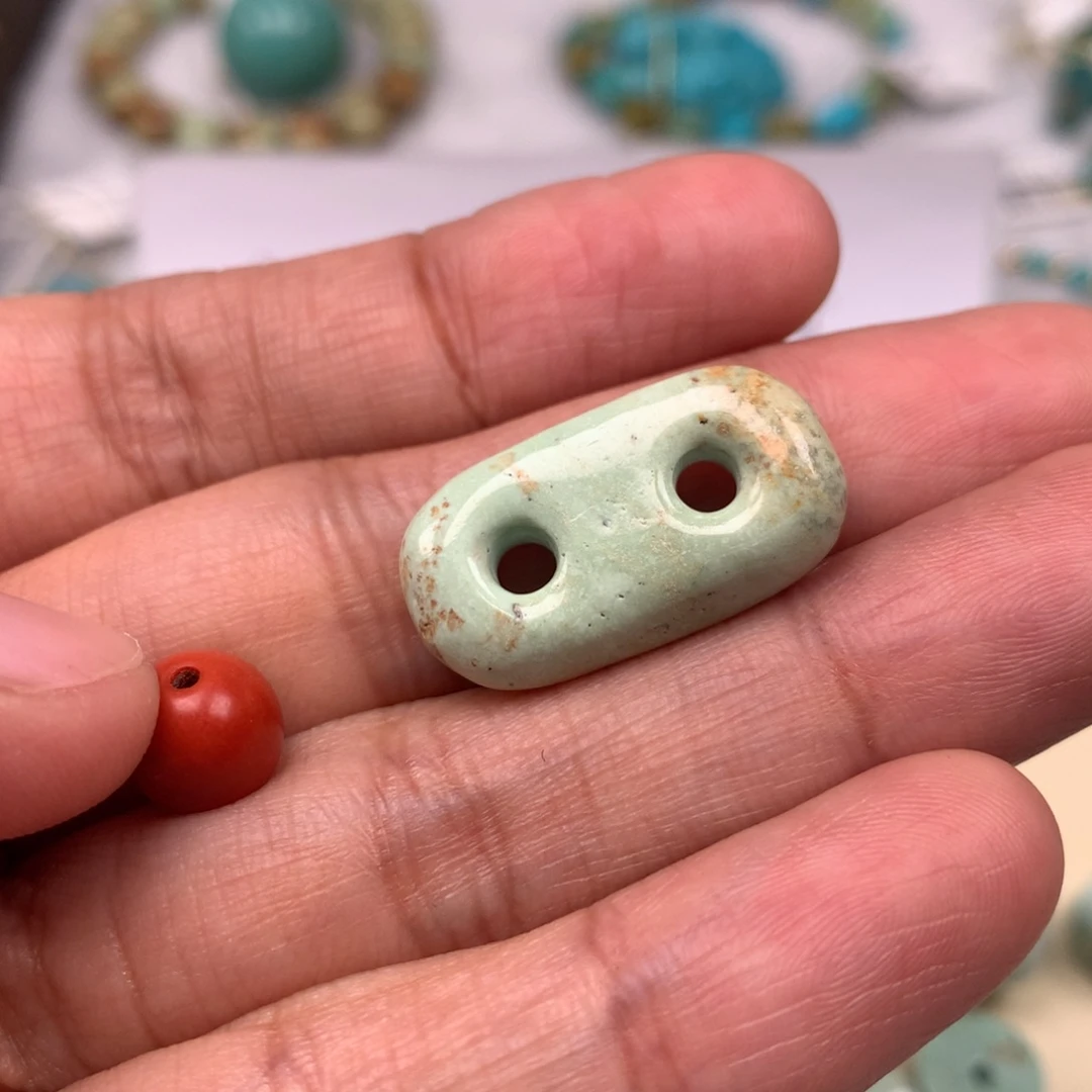 玛瑙/玉髓未镶嵌扣子一颗