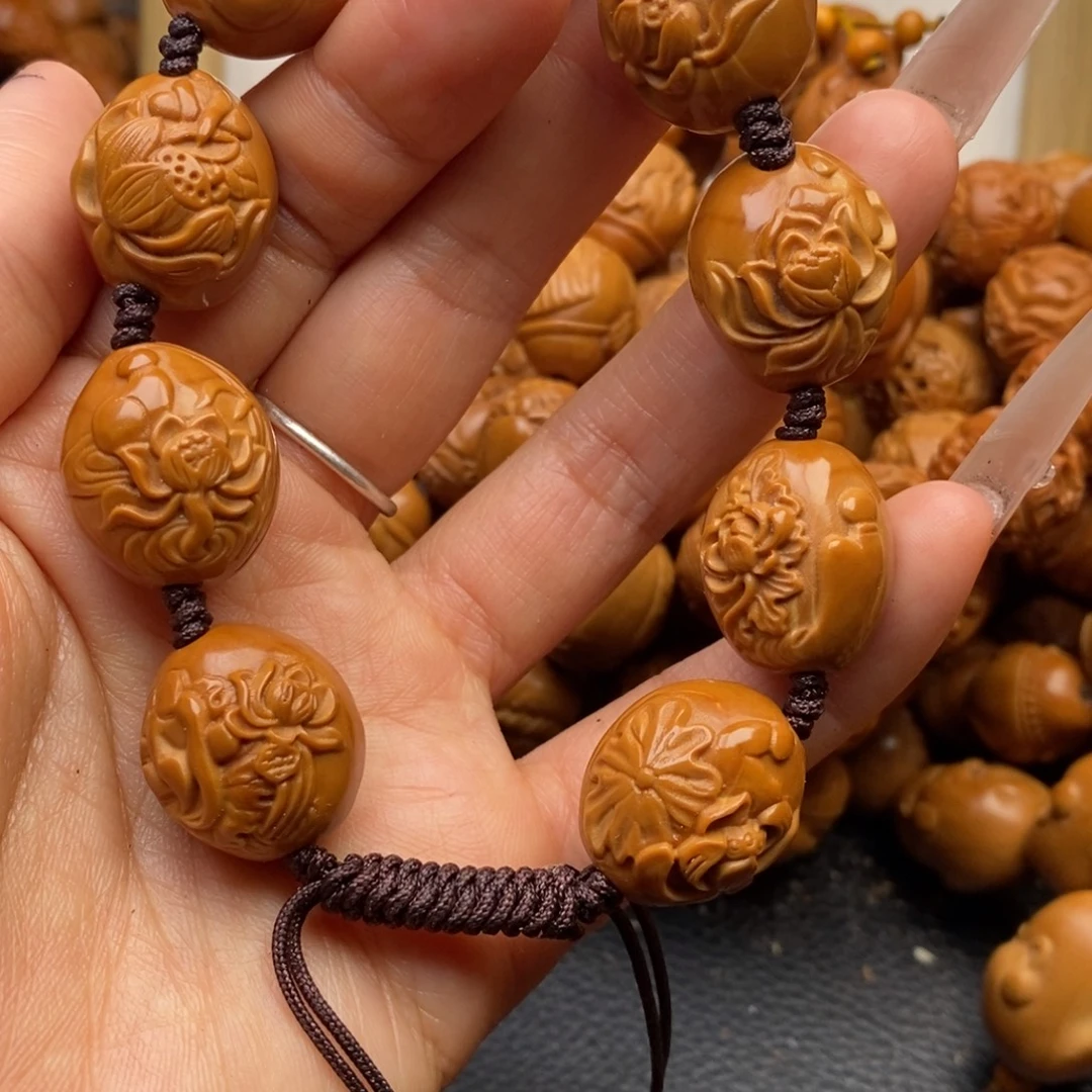 手串橄榄核花开见佛