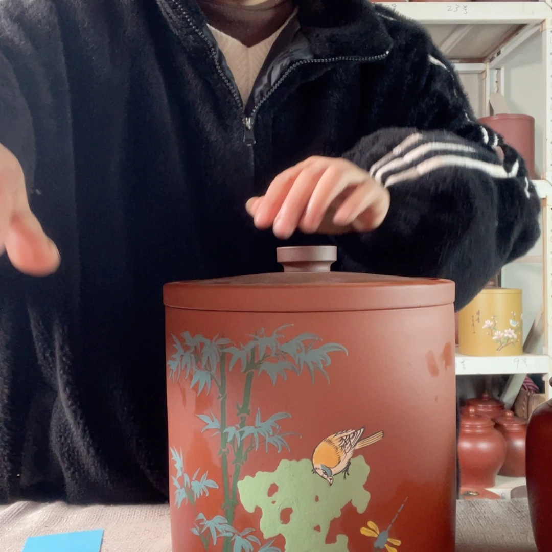 紫砂茶叶罐今天晚上