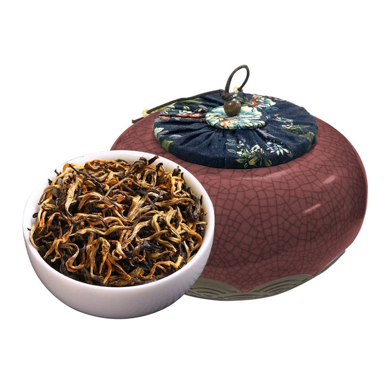 凤庆滇红罐茶150g罐装云南大叶种红茶（罐子颜色随机发）